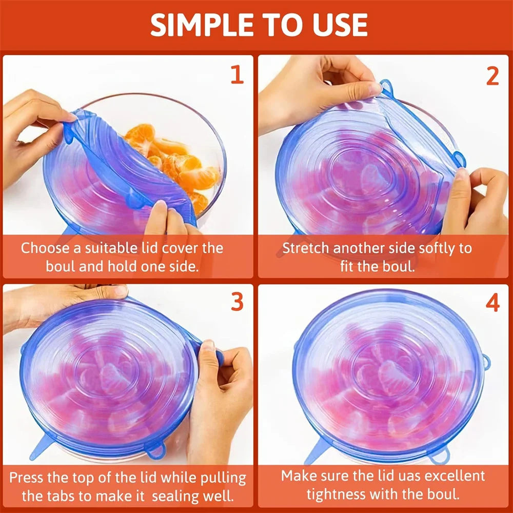 Nuvory FlexLid Silicone Covers