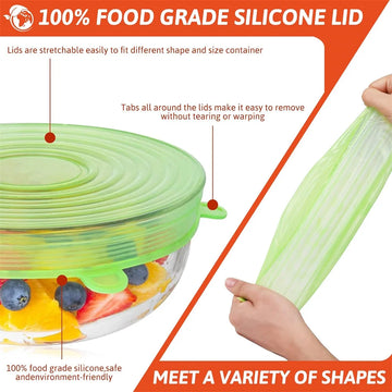 Nuvory FlexLid Silicone Covers