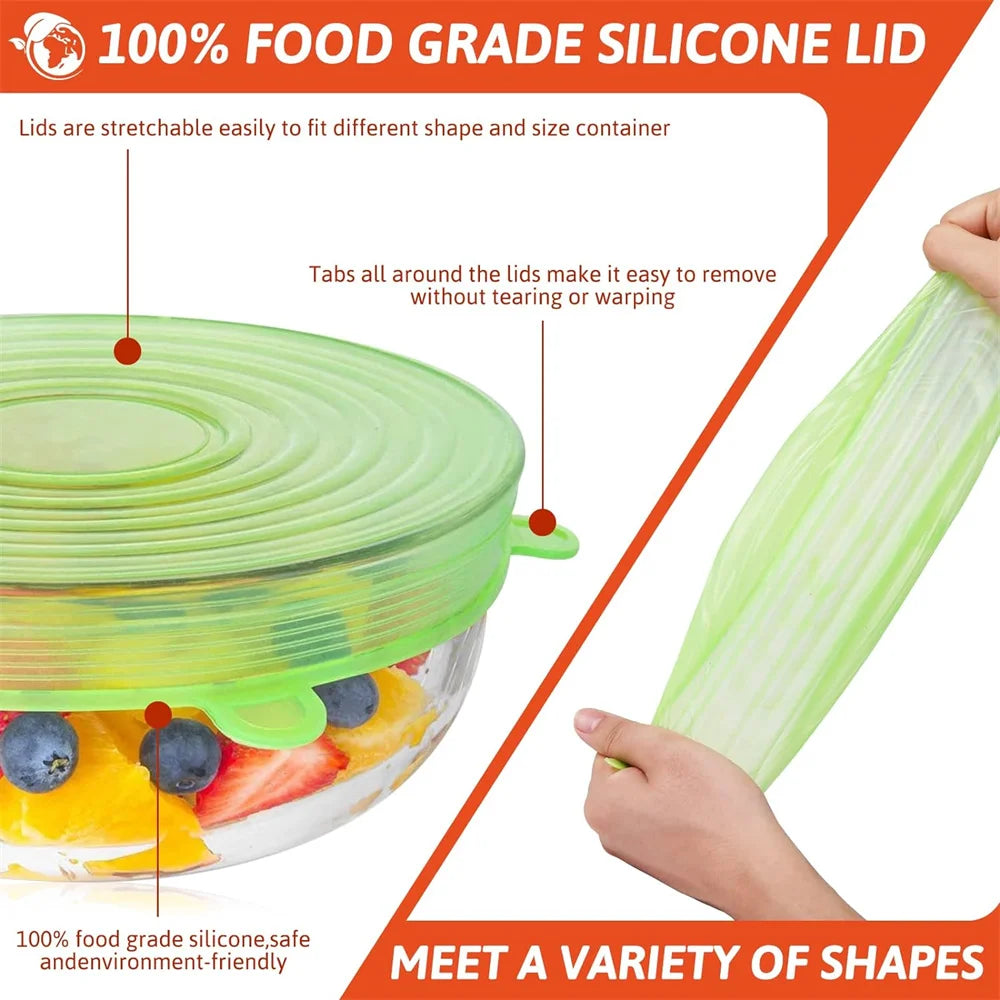 Nuvory FlexLid Silicone Covers