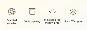Nuvory PackFlat Compression Bags